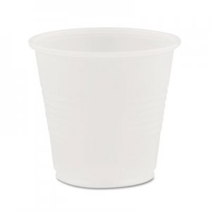 Dart Conex Galaxy Polystyrene Plastic Cold Cups, 3.5oz, 100 Sleeve, 25 Sleeves/Carton DCCY35 Y35