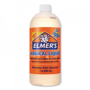 Elmer's Glue Slime Magical Liquid Activator Solution, 32 oz, Dries Clear EPI2078431 2078431