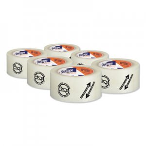 Duck Folded Edge Tape, 3" Core, 2.08" x 110 yds, Clear DUC242762 242762