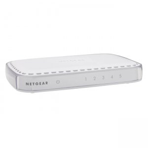 Netgear 5-Port Gigabit Ethernet Switch GS605NA GS605