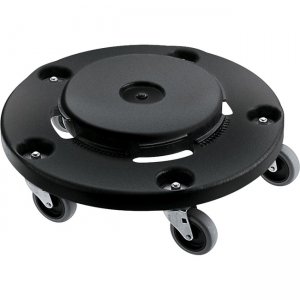 Rubbermaid Commercial Easy Twist Round Dolly 264000BKCT RCP264000BKCT