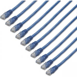 StarTech.com 6 ft. CAT6 Cable - 10-Pack C6PATCH6BL10PK