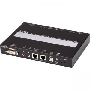 Aten 1-Local/Remote Share Access Single Port DVI KVM over IP Switch CN9600