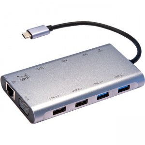 SMK-Link USB-C 100W Mini Docking Station with Multi-Stream Triple Video VP6950