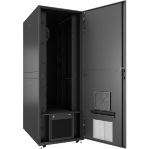 VERTIV VRC-S, Enclosed Rack Integrated with 3.5kW of Cooling and Power Distribution VRCS3357-208V