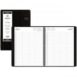 Blue Sky Aligned 4-person Daily Appointment Book 123844 BLS123844