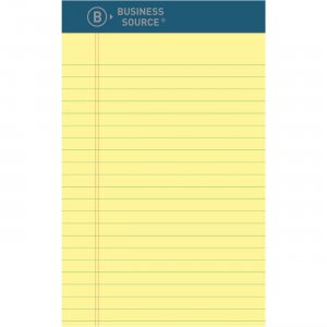 Business Source 5x8 Premium Writing Pad 03106 BSN03106