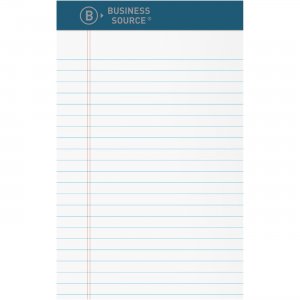 Business Source 5x8 Premium Writing Pad 03105 BSN03105