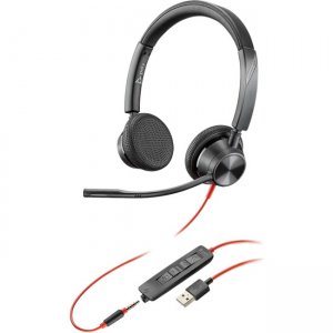 Poly Blackwire , Microsoft, USB-A 214016-101 3325