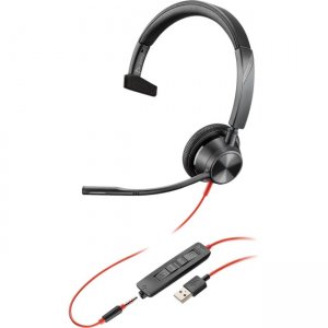 Poly Blackwire , Microsoft, USB-A 214014-101 3315