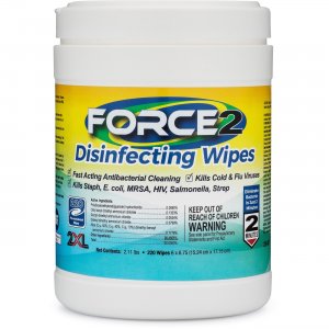2XL FORCE2 Disinfecting Wipes 407CT TXL407CT