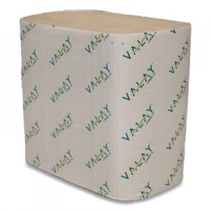 Morcon Tissue Valay Interfolded Napkins, 1-Ply, 6.3 x 8.85, Kraft, 6,000/Carton MOR5050VN 5050VN