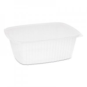 Pactiv Showcase Deli Container Base, 1-Compartment, 64 oz, 9 x 7.4 x 4, Clear, 220/Carton PCTYCI850640000 YCI850640000