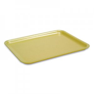 Pactiv Supermarket Trays, #2, 8.38 x 5.88 x 1.21, Yellow, 500/Carton PCT51P302 51P302