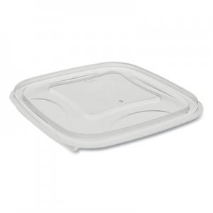 Pactiv EarthChoice Recycled Plastic Square Flat Lids, 5.5 x 5.5 x 0.75, Clear, 504/Carton PCTYSACLF05 YSACLF05