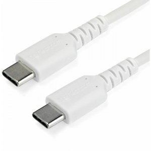 StarTech.com 1 m (3.3 ft) USB C Cable - White RUSB2CC1MW