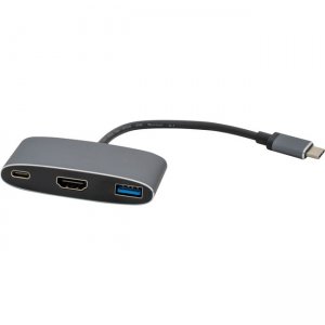 Visiontek USB-C to HDMI, USB & USB-C with Power Delivery Adapter 901356