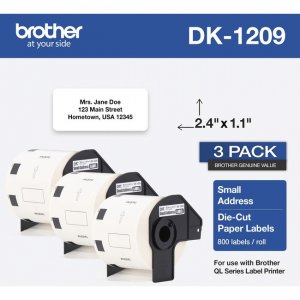 Brother DK Address Label DK12093PK