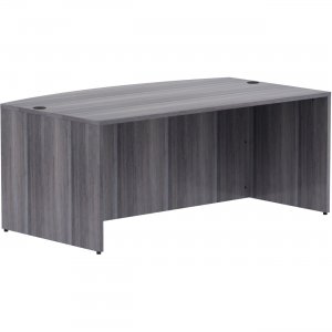 Lorell Weathered Charcoal Laminate Desking 69591 LLR69591