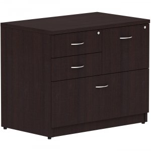 Lorell 2-Box/1-File Espresso 4-drawer Lateral File 18273 LLR18273