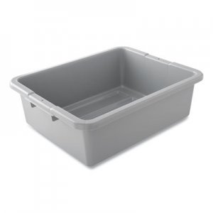 Rubbermaid Commercial Bus/Utility Box, 17.3" x 7" x 21.5", Gray, 100/Carton RCP335192GRAYCT FG335192GRAY