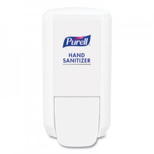 PURELL CS2 Hand Sanitizer Dispenser, 1,000 mL, 5.14 x 3.83 x 10, White, 6/Carton GOJ412106CT 4121