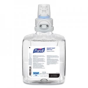 PURELL Professional HEALTHY SOAP Mild Foam, Fragrance-Free, 1,200 mL, For CS8 Dispensers, 2/Carton GOJ787402CT 7874-02