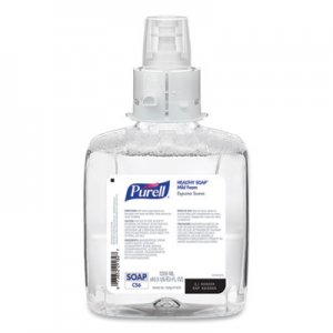 PURELL HEALTHY SOAP Mild Foam, For CS6 Dispensers, Fragrance-Free, 1,200 mL, 2/Carton GOJ657402CT 6574-02