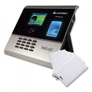 Acroprint ProPunch Biometric and Proximity Bundle, Black ACPOLB300 01-0289-200