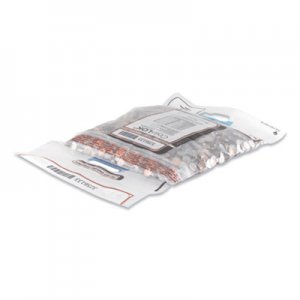 CoinLOK Coin Bag ,14.5 x 25, 5 mil Thick, Plastic, Clear, 50/Pack CNK585097 585097