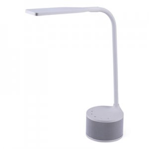 Bostitch LED Bluetooth Speaker Lamp with USB, 2 Prong, 4.33"w x 14.57"h, White BOSVLED1817 VLED1817