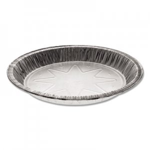 Reynolds Round Aluminum Carryout Containers, 10" Diameter x 1.09"h, Silver, 400/Carton PCT23045Y 23045Y