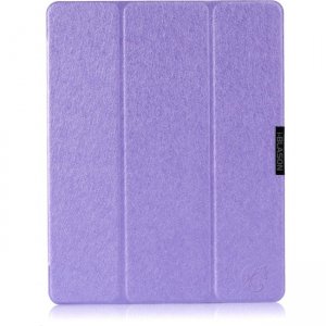 i-Blason i-Folio Leather Smart Case for iPad Mini 3 and iPad Mini with Retina Display MINI2-3F-PURPLE