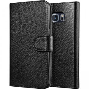 i-Blason Leather Book Folio Wallet Case for Samsung Galaxy S5 S5-LTH-BLACK