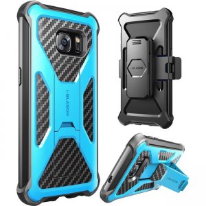 i-Blason Galaxy S7 Prime Dual Layer Holster Case with Kickstand and Belt Clip S7-PRIME-BLUE