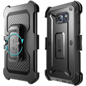 i-Blason Galaxy S7 Edge Unicorn Beetle Pro Full Body Rugged Holster Case S-S7E-UBP-BK