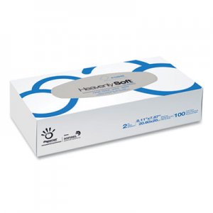 Papernet Heavenly SoftA Facial Tissue, 2-Ply, 7.9 x 8.3, White, 100/Flat Box, 30 Boxes/Caton SOD410945