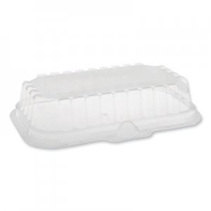 Pactiv OPS Traymate Dome-Style Lids, 17S Shallow Dome, 8.3 x 4.8 x 1.5, Clear, 252/Carton