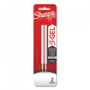 Sharpie S-Gel S-Gel 0.7 mm Pen Refills, Medium Point, Black Ink, 2/Pack SAN2096168 2096168