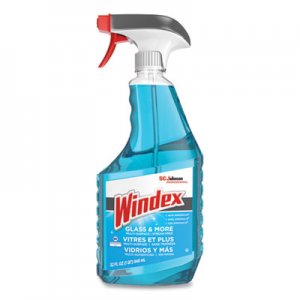 Windex Ammonia-D Glass Cleaner, Fresh, 32 oz Spray Bottle, 8/Carton SJN322338 322338