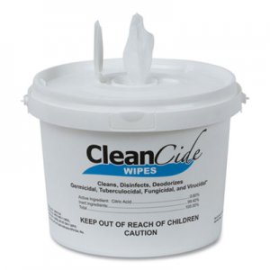 Wexford Labs CleanCide Disinfecting Wipes, Fresh Scent, 8 x 5.5, 400/Tub WXF3130B400DEA 3130B400DEA
