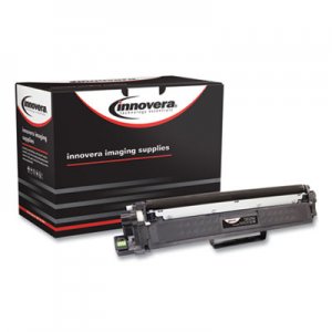 Innovera Remanufactured Black High-Yield Toner, Replacement for Brother TN227 (TN227BK), 3,000 Page-Yield IVRTN227BK