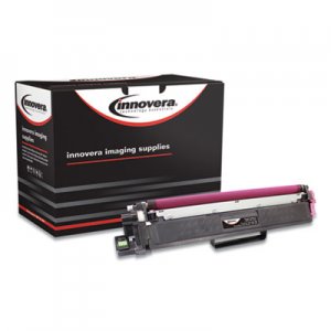 Innovera Remanufactured Magenta Toner, Replacement for Brother TN223 (TN223M), 1,300 Page-Yield IVRTN223M
