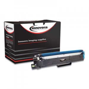 Innovera Remanufactured Cyan Toner, Replacement for Brother TN223 (TN223C), 1,300 Page-Yield IVRTN223C