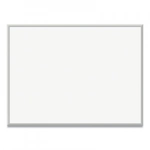 U Brands Magnetic Dry Erase Board with Aluminum Frame, 48 x 36, White Surface, Silver Frame UBR072U0001 072U0001