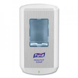 PURELL CS8 Soap Dispenser, 1,200 mL, 5.79 x 3.93 x 10.31, White GOJ783001 7830-01