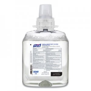 PURELL Healthcare HEALTHY SOAP 0.5% PCMX Antimicrobial Foam, For CS4 Dispensers, Fragrance-Free, 1,250 mL, 4/Carton GOJ517804CT