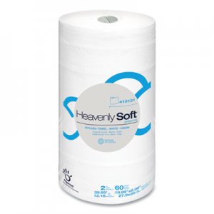 Papernet Heavenly Soft Kitchen Paper Towel, Special, 8" x 11", White, 60/Roll, 30 Rolls/Carton SOD410131 410131