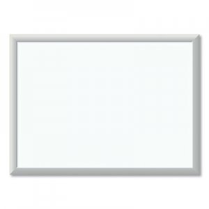 U Brands Melamine Dry Erase Board, 24 x 18, White Surface, Silver Frame UBR030U0001 030U0001