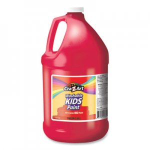 Cra-Z-Art Washable Kids Paint, Red, 1 gal Bottle CZA760052 760052